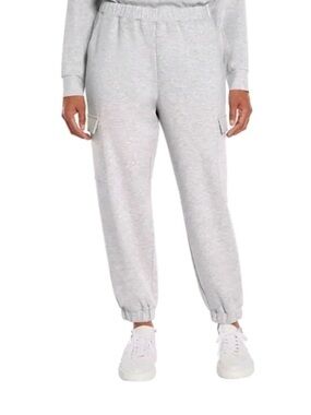 Express Light Gray Cargo Joggers for Women